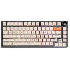 Клавиатура кастомная TYPEVIBE 82 Key Smoothie (AS-ALBLK82-GS-GXDA-M) Gray/Black