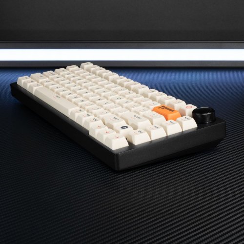 Клавиатура кастомная TYPEVIBE 82 Key Smoothie (AS-ALBLK82-GS-GXDA-M) Gray/Black купить в Украине: Киев, Днепр, Харьков, Одесса  | Низкая цена, отзывы, характеристики от TELEMART фото