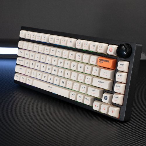 Клавиатура кастомная TYPEVIBE 82 Key Smoothie (AS-ALBLK82-GS-GXDA-M) Gray/Black купить в Украине: Киев, Днепр, Харьков, Одесса  | Низкая цена, отзывы, характеристики от TELEMART фото
