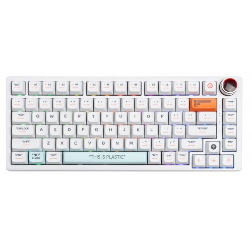 Клавиатура кастомная TYPEVIBE 82 Key Melodic (AS-ALWHT82-GM-WHXDA-M) White купить в Украине: Киев, Днепр, Харьков, Одесса  | Низкая цена, отзывы, характеристики от TELEMART фото