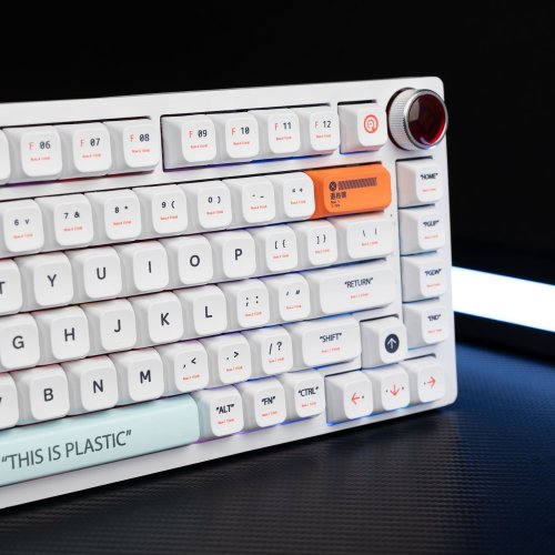 Клавиатура кастомная TYPEVIBE 82 Key Melodic (AS-ALWHT82-GM-WHXDA-M) White купить в Украине: Киев, Днепр, Харьков, Одесса  | Низкая цена, отзывы, характеристики от TELEMART фото