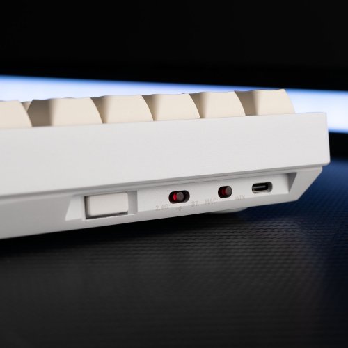 Клавиатура кастомная TYPEVIBE 82 Key Smoothie (AS-ALWHT82-GS-GXDA-M) Gray/White купить в Украине: Киев, Днепр, Харьков, Одесса  | Низкая цена, отзывы, характеристики от TELEMART фото