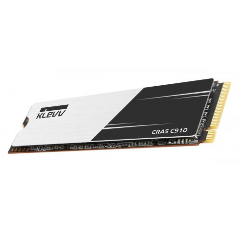 SSD-диск KLEVV CRAS C910 3D NAND TLC 2TB M.2 (2280 PCI-E) NVMe x4 (K02TBM2SP0-C91) купити в Україні: Київ, Львів, Хмельницький, Тернопіль, Івано-Франківськ | Перевірка сумісності, низька ціна, відгуки, характеристики від TELEMART фото