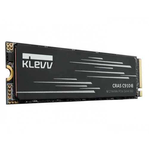 SSD-диск KLEVV CRAS C910G 3D NAND TLC 2TB M.2 (2280 PCI-E) NVMe x4 (K02TBM2SP0-10G) купити в Україні: Київ, Львів, Хмельницький, Тернопіль, Івано-Франківськ | Перевірка сумісності, низька ціна, відгуки, характеристики від TELEMART фото