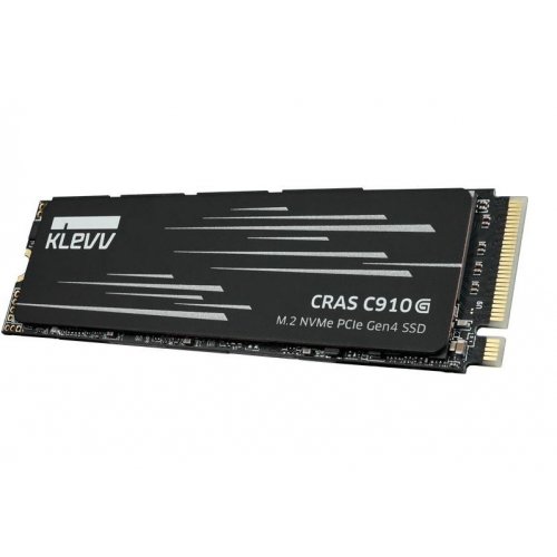 SSD-диск KLEVV CRAS C910G 3D NAND TLC 2TB M.2 (2280 PCI-E) NVMe x4 (K02TBM2SP0-10G) купити в Україні: Київ, Львів, Хмельницький, Тернопіль, Івано-Франківськ | Перевірка сумісності, низька ціна, відгуки, характеристики від TELEMART фото