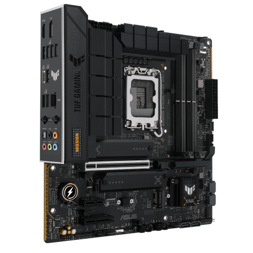 Уцінка материнська плата Asus TUF GAMING B760M-PLUS WIFI II (s1700, Intel B760) (Сліди використання, 829611) купити в Україні: Київ, Львів, Хмельницький, Тернопіль, Івано-Франківськ | Перевірка сумісності, низька ціна, відгуки, характеристики від TELEMART фото