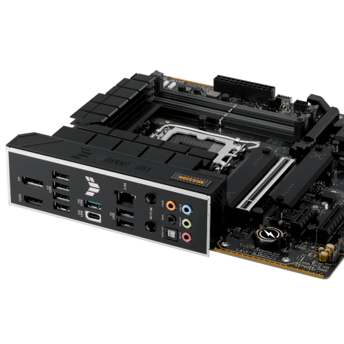 Уцінка материнська плата Asus TUF GAMING B760M-PLUS WIFI II (s1700, Intel B760) (Сліди використання, 829611) купити в Україні: Київ, Львів, Хмельницький, Тернопіль, Івано-Франківськ | Перевірка сумісності, низька ціна, відгуки, характеристики від TELEMART фото