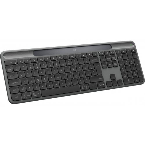 Клавиатура Logitech Signature Slim Solar+ Wireless (920-013764) Graphite купить в Украине: Киев, Днепр, Харьков, Одесса  | Низкая цена, отзывы, характеристики от TELEMART фото