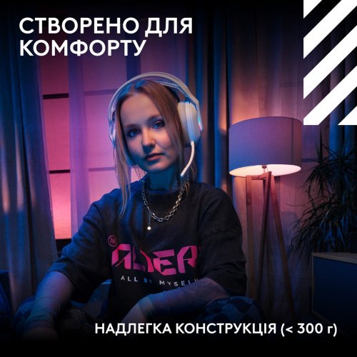 Навушники Logitech G ASTRO A20 X Lightspeed (939-002253) White купити в Україні: Київ, Львів, Хмельницький, Тернопіль, Івано-Франківськ | Низька ціна, відгуки, характеристики від TELEMART фото