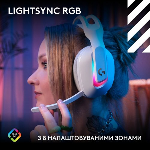 Навушники Logitech G ASTRO A20 X Lightspeed (939-002253) White купити в Україні: Київ, Львів, Хмельницький, Тернопіль, Івано-Франківськ | Низька ціна, відгуки, характеристики від TELEMART фото