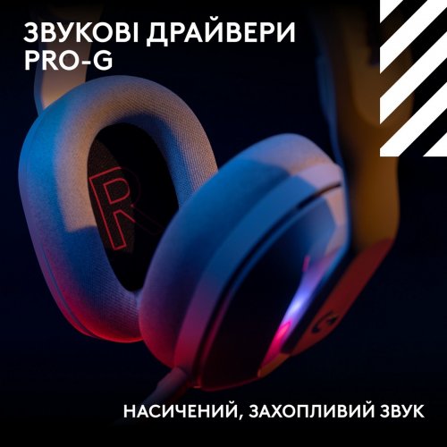 Навушники Logitech G ASTRO A20 X Lightspeed (939-002253) White купити в Україні: Київ, Львів, Хмельницький, Тернопіль, Івано-Франківськ | Низька ціна, відгуки, характеристики від TELEMART фото