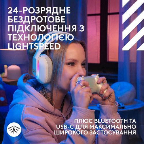 Навушники Logitech G ASTRO A20 X Lightspeed (939-002253) White купити в Україні: Київ, Львів, Хмельницький, Тернопіль, Івано-Франківськ | Низька ціна, відгуки, характеристики від TELEMART фото