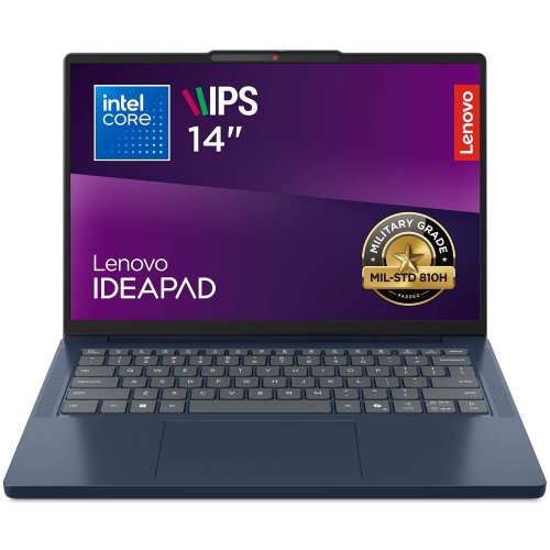 Ноутбук Lenovo IdeaPad Slim 3 14IRH10 (83K000AJRA) Cosmic Blue купить в Украине: Киев, Днепр, Харьков, Одесса  | Низкая цена, отзывы, характеристики от TELEMART фото