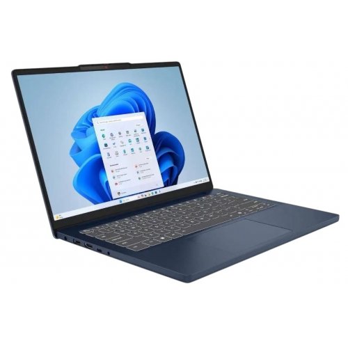 Ноутбук Lenovo IdeaPad Slim 3 14IRH10 (83K000AJRA) Cosmic Blue купить в Украине: Киев, Днепр, Харьков, Одесса  | Низкая цена, отзывы, характеристики от TELEMART фото