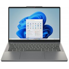 Ноутбук Lenovo IdeaPad Slim 3 14IRH10 (83K000CQRA) Luna Grey / 14″ (1920x1200, IPS) / Intel Core i5-13420H (3.4–4.6 ГГц), 8 ядер / Intel UHD Graphics / 16 ГБ (DDR5) / 512 ГБ (SSD) / Без ОС