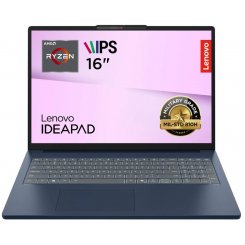 Ноутбук Lenovo IdeaPad Slim 3 16IRH10 (83K20089RA) Cosmic Blue / 16″ (1920x1200, IPS) / Intel Core i5-13420H (3.4–4.6 ГГц), 8 ядер / Intel UHD Graphics / 16 ГБ (DDR5) / 512 ГБ (SSD) / Без ОС