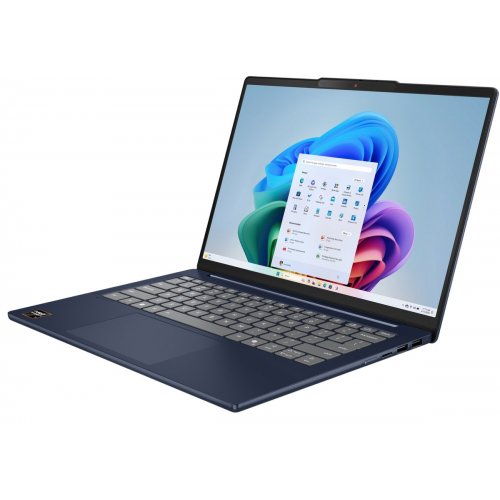 Ноутбук Lenovo IdeaPad Slim 5 14IRH10 (83HR00BMRA) Cosmic Blue купить в Украине: Киев, Днепр, Харьков, Одесса  | Низкая цена, отзывы, характеристики от TELEMART фото