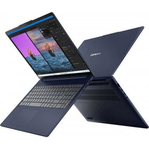 Ноутбук Lenovo IdeaPad Slim 5 16IRH10R (83J1006PRA) Cosmic Blue купить в Украине: Киев, Днепр, Харьков, Одесса  | Низкая цена, отзывы, характеристики от TELEMART фото