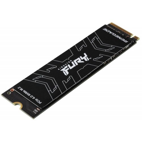 Уцінка ssd-диск Kingston FURY Renegade 3D NAND TLC 1TB M.2 (2280 PCI-E) NVMe x4 (SFYRS/1000G) (Сліди використання, 829936) купити в Україні: Київ, Львів, Хмельницький, Тернопіль, Івано-Франківськ | Перевірка сумісності, низька ціна, відгуки, характеристики від TELEMART фото