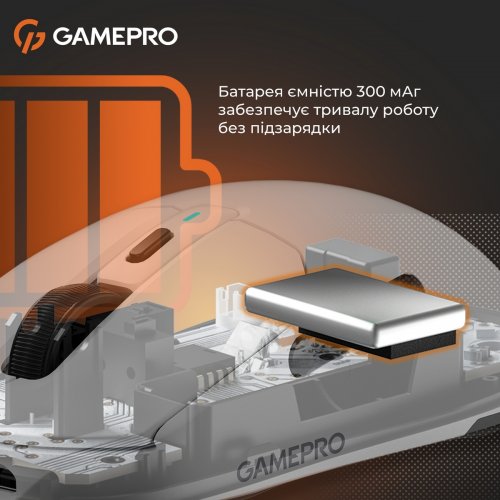Мышка GamePro Genesis Airmaster GM167 Wireless White купить в Украине: Киев, Днепр, Харьков, Одесса  | Низкая цена, отзывы, характеристики от TELEMART фото