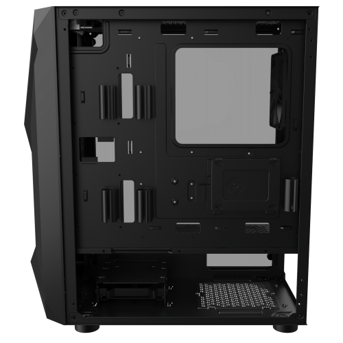 Корпус Gamdias ATHENA E1 Elite Tempered glass без БЖ (4712960135987) Black (Відновлено продавцем, 830121) купити в Україні: Київ, Львів, Хмельницький, Тернопіль, Івано-Франківськ | Перевірка сумісності, низька ціна, відгуки, характеристики від TELEMART фото