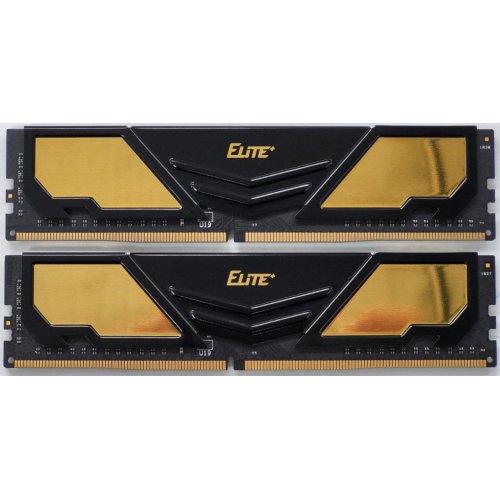 Озп Team DDR4 16Gb (2x8GB) 2400Mhz Elite Plus Black (TPD416G2400HC16DC01) (Відновлено продавцем, 830290) купити в Україні: Київ, Львів, Хмельницький, Тернопіль, Івано-Франківськ | Перевірка сумісності, низька ціна, відгуки, характеристики від TELEMART фото