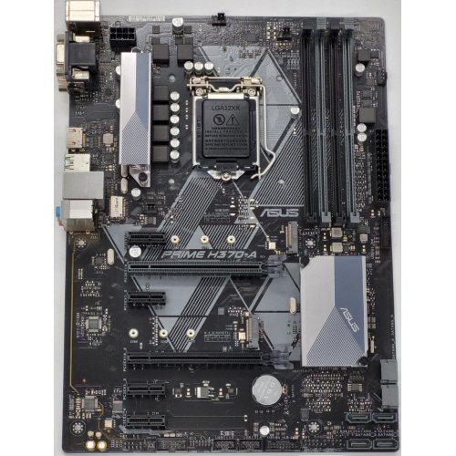 Материнська плата Asus PRIME H370-A (s1151-V2, Intel H370) (Відновлено продавцем, 830485) купити в Україні: Київ, Львів, Хмельницький, Тернопіль, Івано-Франківськ | Перевірка сумісності, низька ціна, відгуки, характеристики від TELEMART фото