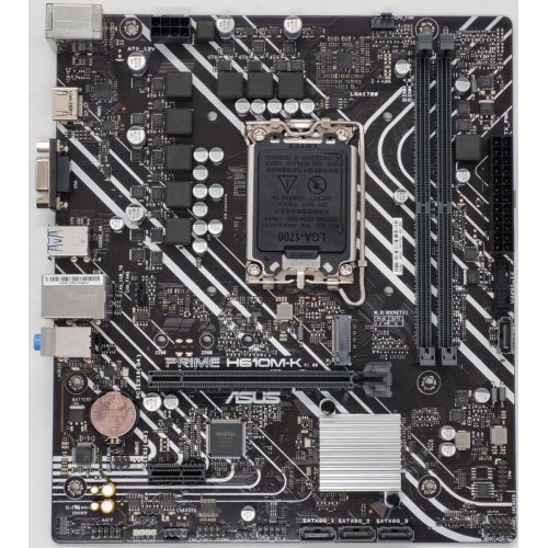 Материнська плата Asus PRIME H610M-K (s1700, Intel H610) (Відновлено продавцем, 830488) купити в Україні: Київ, Львів, Хмельницький, Тернопіль, Івано-Франківськ | Перевірка сумісності, низька ціна, відгуки, характеристики від TELEMART фото