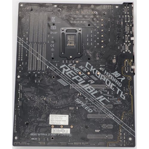Материнська плата Asus ROG STRIX Z390-F GAMING (s1151-v2, Intel Z390) (Відновлено продавцем, 830490) купити в Україні: Київ, Львів, Хмельницький, Тернопіль, Івано-Франківськ | Перевірка сумісності, низька ціна, відгуки, характеристики від TELEMART фото
