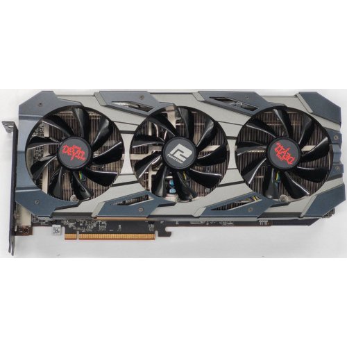 Відеокарта PowerColor Radeon RX 5700 XT Red Devil 8192MB (AXRX 5700XT 8GBD6-3DHE/OC) (Відновлено продавцем, 830503) купити в Україні: Київ, Львів, Хмельницький, Тернопіль, Івано-Франківськ | Перевірка сумісності, низька ціна, відгуки, характеристики від TELEMART фото