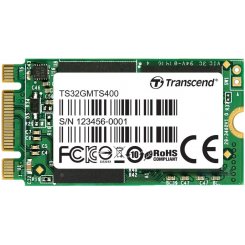 SSD-диск Transcend MTS400 MLC 32GB M.2 (2242 SATA) (TS32GMTS400S)