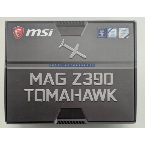 Материнская плата MSI MAG Z390 TOMAHAWK (s1151-v2, Intel Z390) (Восстановлено продавцом, 830686) купить в Украине: Киев, Днепр, Харьков, Одесса  | Проверка совместимости, низкая цена, отзывы, характеристики от TELEMART фото