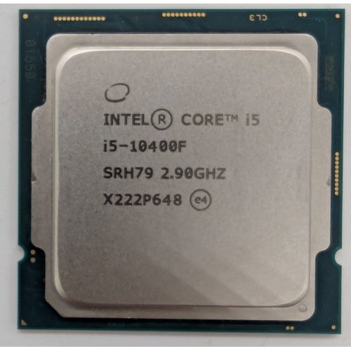 Процесор Intel Core i5-10400F 2.9(4.3)GHz 12MB s1200 Tray (CM8070104290716) (Відновлено продавцем, 830694) купити в Україні: Київ, Львів, Хмельницький, Тернопіль, Івано-Франківськ | Перевірка сумісності, низька ціна, відгуки, характеристики від TELEMART фото