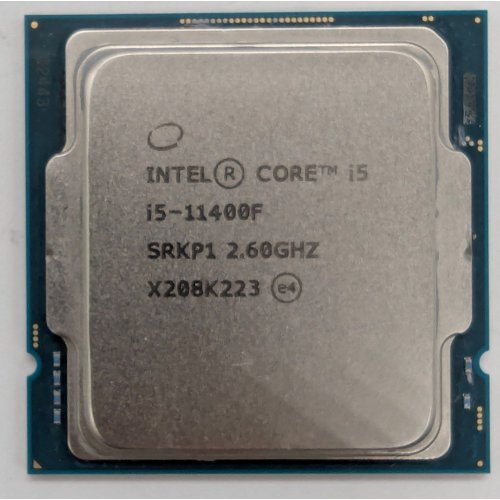 Процесор Intel Core i5-11400F 2.6(4.4)GHz 12MB s1200 Tray (CM8070804497016) (Відновлено продавцем, 830695) купити в Україні: Київ, Львів, Хмельницький, Тернопіль, Івано-Франківськ | Перевірка сумісності, низька ціна, відгуки, характеристики від TELEMART фото