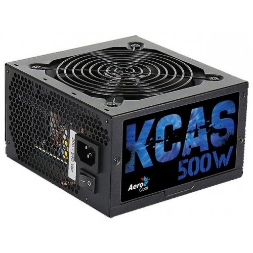 Блок питания Aerocool KCAS 500W (KCAS-500) (Восстановлено продавцом, 830728) купить в Украине: Киев, Днепр, Харьков, Одесса  | Проверка совместимости, низкая цена, отзывы, характеристики от TELEMART фото