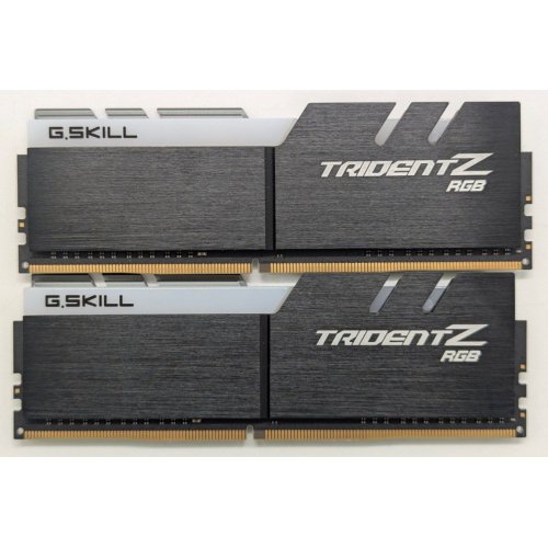 Озп G.Skill DDR4 32GB (2x16GB) 3600Mhz Trident Z RGB (F4-3600C18D-32GTZR) (Відновлено продавцем, 830854) купити в Україні: Київ, Львів, Хмельницький, Тернопіль, Івано-Франківськ | Перевірка сумісності, низька ціна, відгуки, характеристики від TELEMART фото