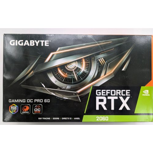 Видеокарта Gigabyte GeForce RTX 2060 OC 6144MB (GV-N2060OC-6GD 2.0) (Восстановлено продавцом, 830873) купить в Украине: Киев, Днепр, Харьков, Одесса  | Проверка совместимости, низкая цена, отзывы, характеристики от TELEMART фото
