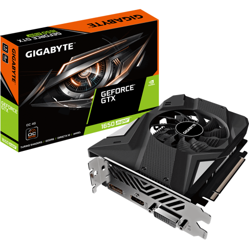 Видеокарта Gigabyte GeForce GTX 1650 SUPER OC 4096MB (GV-N165SOC-4GD) (Восстановлено продавцом, 830877) купить в Украине: Киев, Днепр, Харьков, Одесса  | Проверка совместимости, низкая цена, отзывы, характеристики от TELEMART фото