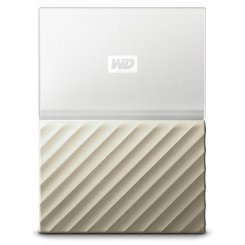 Жесткий диск Western Digital My Passport Ultra 3TB (WDBFKT0030BGD-WESN) White/Gold