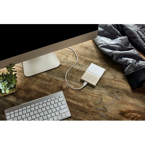 Продать Жесткий диск Western Digital My Passport Ultra 3TB (WDBFKT0030BGD-WESN) White/Gold по Trade-In интернет-магазине Телемарт - Киев, Днепр, Украина фото