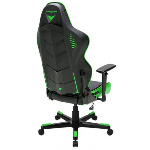 Игровое кресло DXRacer Racing (OH/RB1/NЕ) Black/Green купить в Украине: Киев, Днепр, Харьков, Одесса  | Низкая цена, отзывы, характеристики от TELEMART фото