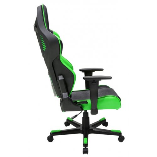 Игровое кресло DXRacer Racing (OH/RB1/NЕ) Black/Green купить в Украине: Киев, Днепр, Харьков, Одесса  | Низкая цена, отзывы, характеристики от TELEMART фото