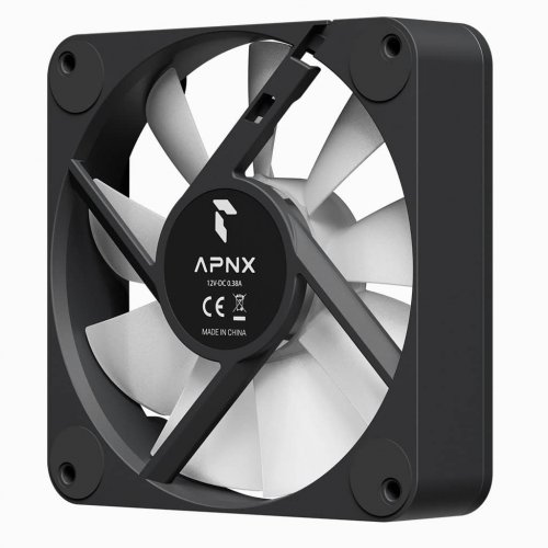 Набір кулерів для корпусу APNX FP1-R 120 ARGB 3 in 1 (APF3-PF11267.11) Black купити в Україні: Київ, Львів, Хмельницький, Тернопіль, Івано-Франківськ | Перевірка сумісності, низька ціна, відгуки, характеристики від TELEMART фото