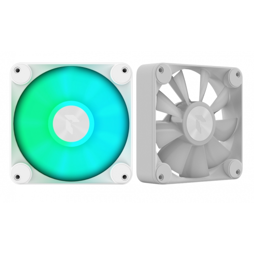 Набір кулерів для корпусу APNX FP1 120 ARGB 3 in 1 (APF3-PF11257.21) White купити в Україні: Київ, Львів, Хмельницький, Тернопіль, Івано-Франківськ | Перевірка сумісності, низька ціна, відгуки, характеристики від TELEMART фото