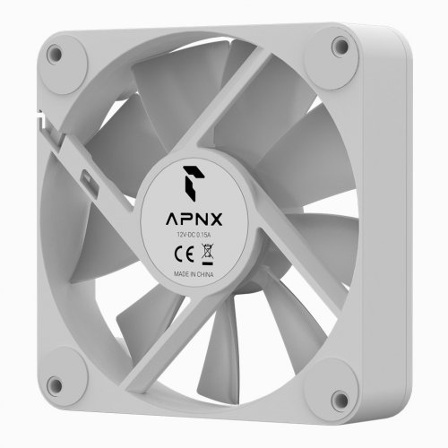 Набір кулерів для корпусу APNX FP1 120 ARGB 3 in 1 (APF3-PF11257.21) White купити в Україні: Київ, Львів, Хмельницький, Тернопіль, Івано-Франківськ | Перевірка сумісності, низька ціна, відгуки, характеристики від TELEMART фото