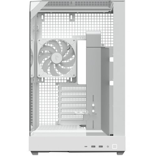 Корпус APNX V2 Tempered Glass без БЖ (APCM-VI02143.21) White купити в Україні: Київ, Львів, Хмельницький, Тернопіль, Івано-Франківськ | Перевірка сумісності, низька ціна, відгуки, характеристики від TELEMART фото