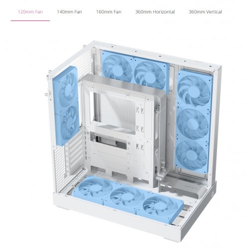 Корпус APNX V2 Tempered Glass без БЖ (APCM-VI02143.11) Black купити в Україні: Київ, Львів, Хмельницький, Тернопіль, Івано-Франківськ | Перевірка сумісності, низька ціна, відгуки, характеристики від TELEMART фото