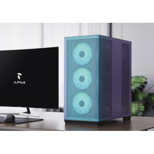 Корпус APNX Creator C1-R-V1 без БЖ (APCM-CR01143.C1) Chroma Flair купити в Україні: Київ, Львів, Хмельницький, Тернопіль, Івано-Франківськ | Перевірка сумісності, низька ціна, відгуки, характеристики від TELEMART фото