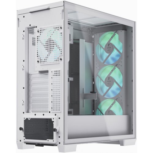 Корпус APNX Creator C1-R-V1 без БЖ (APCM-CR01243.21) White купити в Україні: Київ, Львів, Хмельницький, Тернопіль, Івано-Франківськ | Перевірка сумісності, низька ціна, відгуки, характеристики від TELEMART фото