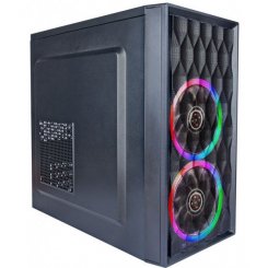 Корпус 1stPlayer D8-M-R1 Color LED без БЖ Black (Відновлено продавцем, 831250)